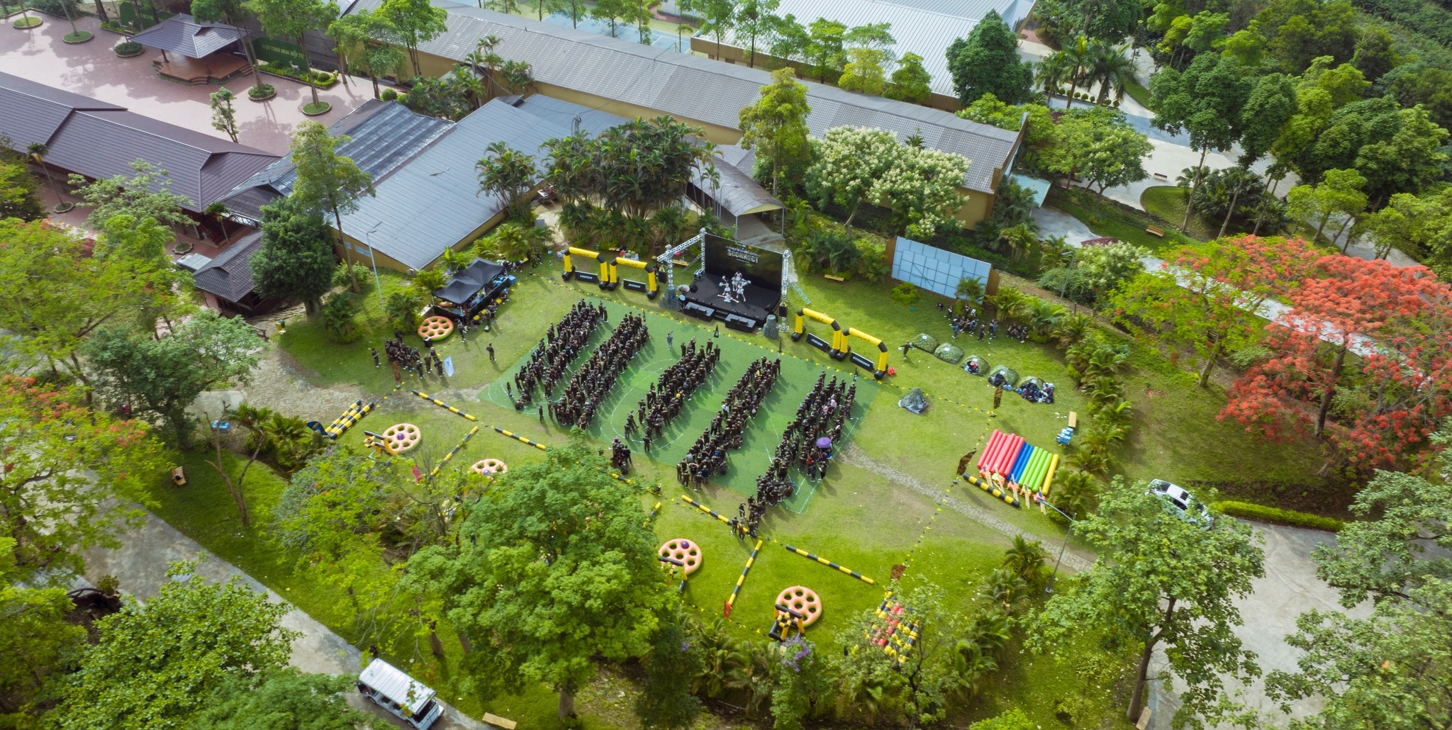 TOP 12 Địa điểm tổ chức Team Building gần Hà Nội CỰC HOT địa điểm tổ chức team building
