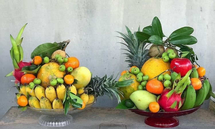 Cách bày mâm ngũ quả trung thu ĐƠN GIẢN mà ĐẸP & TIẾT KIỆM mẫu mâm ngũ quả trung thu
